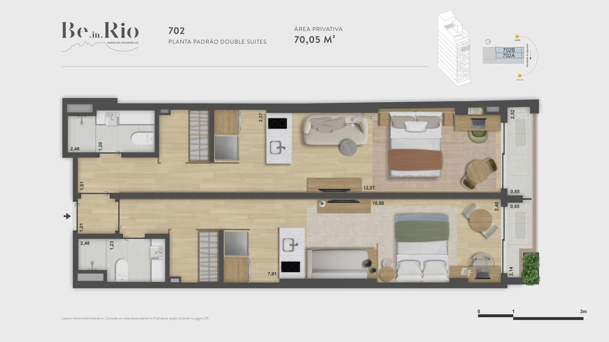 Be.in.Rio 225 · Double Suites 702